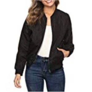 Casual bomber jacket